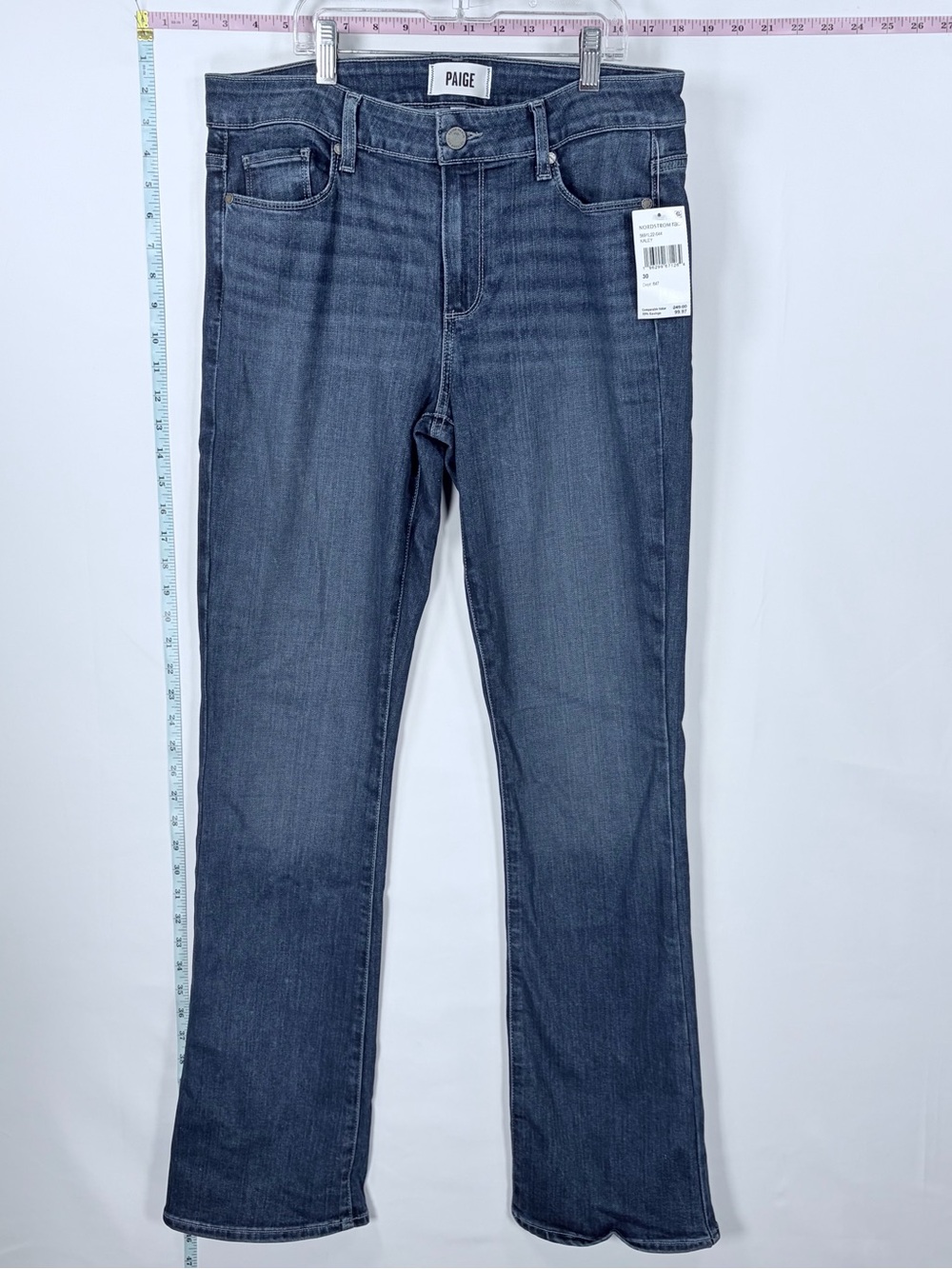 PAIGE Manhattan Kaley High Waisted Bootcut Jean Size 30 NWT